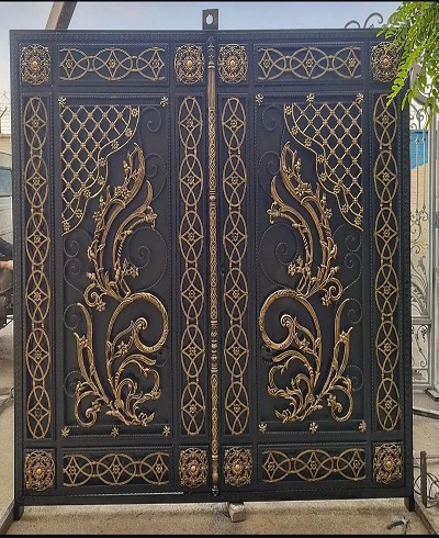 درب حیاط مدرن کدAS