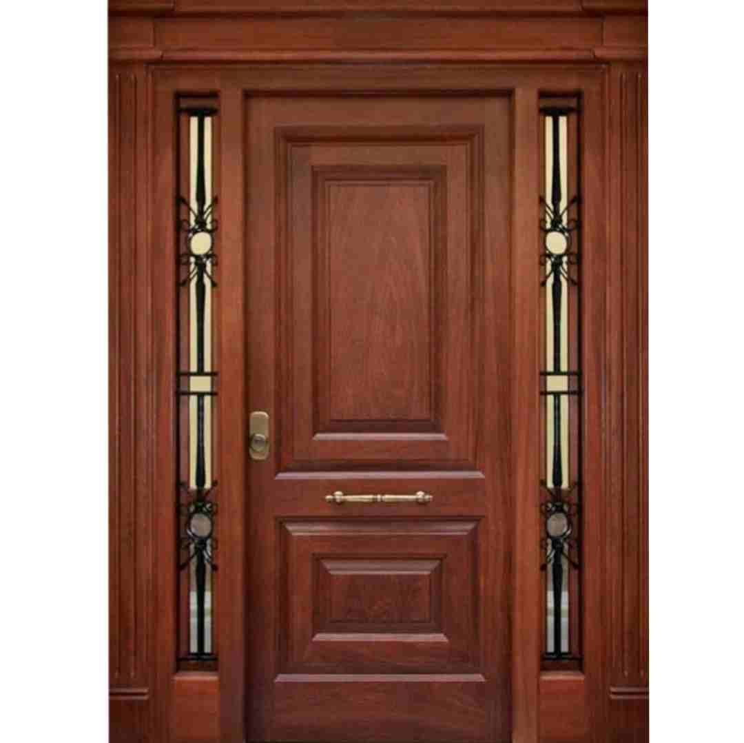 درب لابی چوبی سه لنگه کد T06