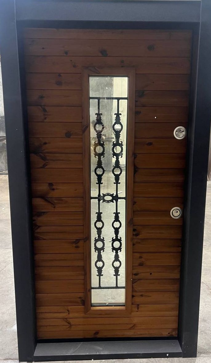 درب ضد سرقت شیشه حفاظ دار ترموود