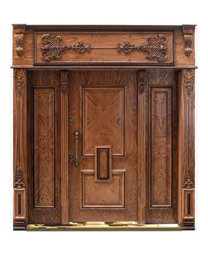 درب لابی چوب گردو کد G04