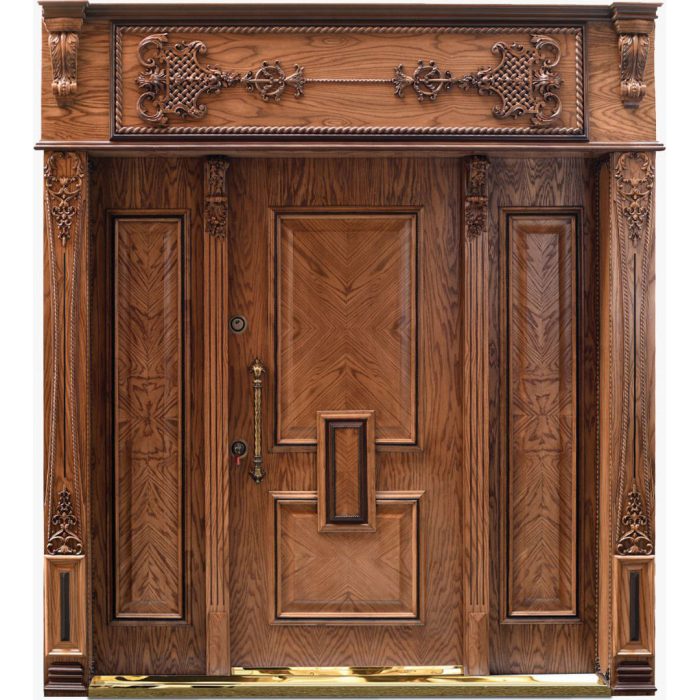 درب لابی چوب گردو کد G04/ خاص ترین درب ورودی